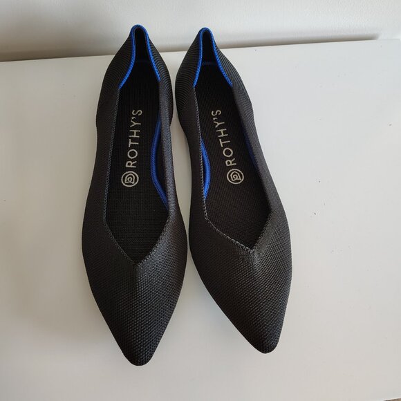 Rothy’s Point - Black - Women’s size 10 - NWOB - Picture 2 of 5